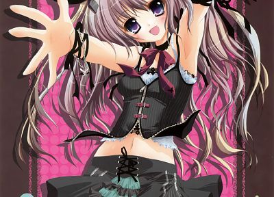 lolicon, Izumi Tsubasu, gothic dress, lolita fashion, anime girls - random desktop wallpaper