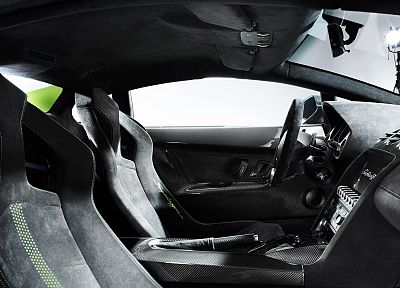 car interiors, Lamborghini Gallardo LP570-4 Superleggera - random desktop wallpaper