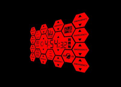 Neon Genesis Evangelion, NERV - desktop wallpaper