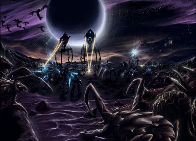 Zerg, Terran, Protoss, Sarah Kerrigan Queen Of Blades, StarCraft II - desktop wallpaper