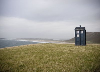 landscapes, TARDIS, Doctor Who - desktop wallpaper