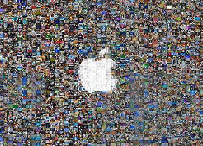 Apple Inc., mosaic - random desktop wallpaper