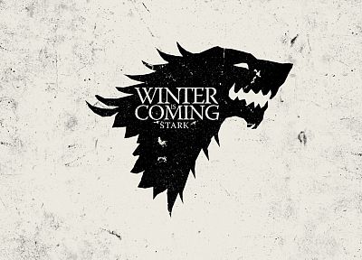 Game of Thrones, TV series, Winter is Coming, arms, House Stark - desktop wallpaper