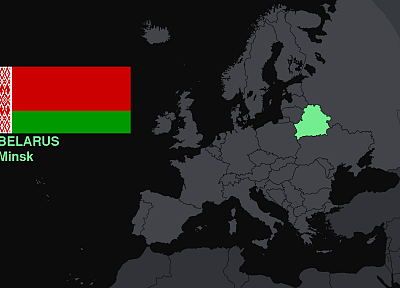 flags, Europe, maps, knowledge, countries, Belarus, useful - desktop wallpaper