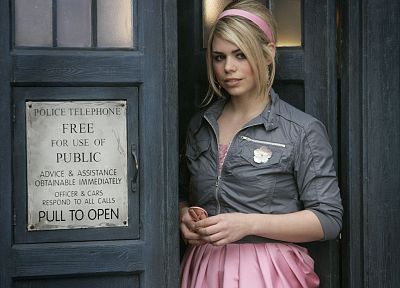 women, Rose Tyler, TARDIS, Billie Piper, Doctor Who - random desktop wallpaper