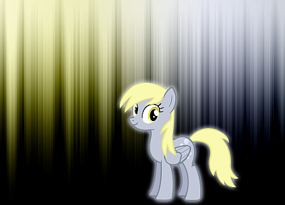 My Little Pony, glow, Derpy Hooves - duplicate desktop wallpaper