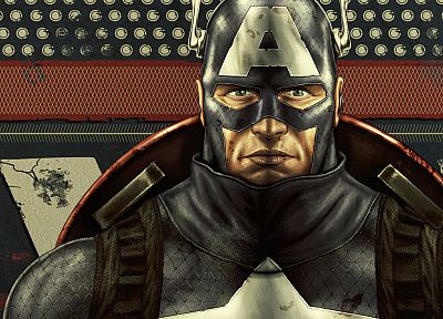 Captain America, Marvel Comics - desktop wallpaper