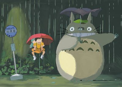 Hayao Miyazaki, My Neighbour Totoro - random desktop wallpaper