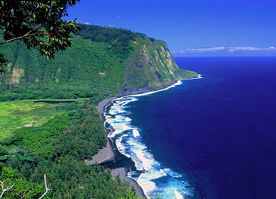 valleys, Hawaii, islands - desktop wallpaper