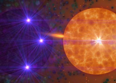 Sun, outer space, stars - related desktop wallpaper