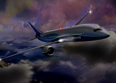 aircraft, Boeing 787 Dreamliner - random desktop wallpaper