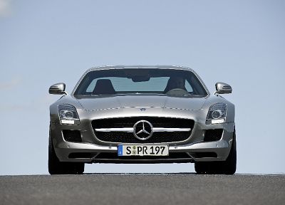 cars, Mercedes-Benz, German cars, Mercedes-Benz SLS AMG E-Cell - random desktop wallpaper