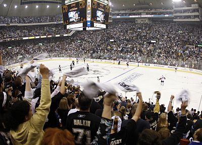 NHL, ice hockey, Pittsburgh Penguins, Ottawa Senators - desktop wallpaper