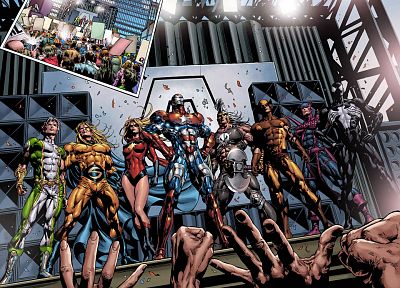 Marvel Comics, Dark Avengers - desktop wallpaper