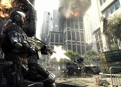 video games, Crysis 2, HDR photography - related desktop wallpaper