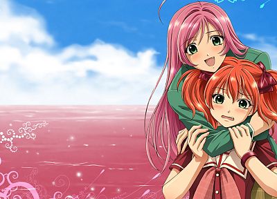 Akashiya Moka, anime, anime girls, Rosario to Vampire - desktop wallpaper