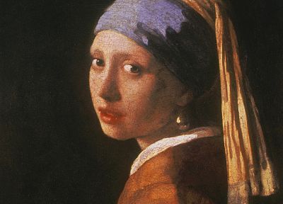 paintings, artwork, Johannes Vermeer, The Girl with a Pearl Earring - related desktop wallpaper