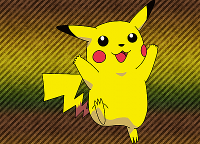 Pokemon, yellow, Pikachu - duplicate desktop wallpaper