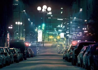 cityscapes, city lights, street - random desktop wallpaper