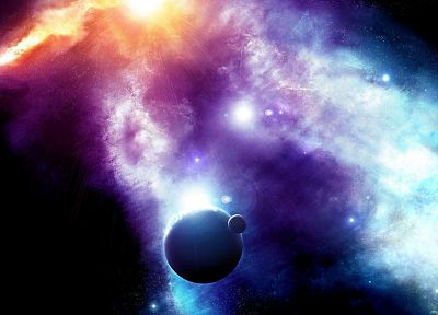 outer space, planets, the universe, journey - random desktop wallpaper