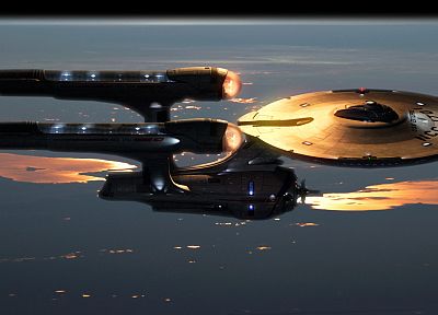 Star Trek, Enterprise - duplicate desktop wallpaper
