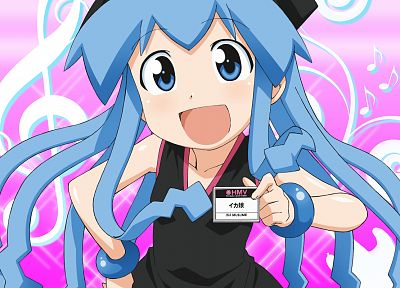 Shinryaku! Ika Musume, Ika Musume, anime girls - duplicate desktop wallpaper