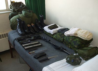 guns, soldier, Mine, M4 - desktop wallpaper