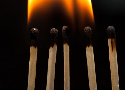 fire, match, matchsticks - desktop wallpaper