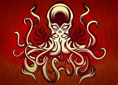 Cthulhu, HP Lovecraft, artwork - random desktop wallpaper