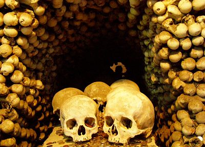 skulls, graves - random desktop wallpaper