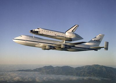aircraft, Space Shuttle, NASA, planes - desktop wallpaper