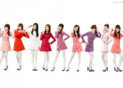 women, Girls Generation SNSD, celebrity, high heels - desktop wallpaper