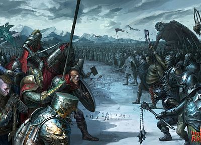 battles, medieval - desktop wallpaper
