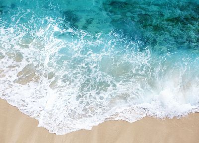 water, sand, shore, beaches - random desktop wallpaper