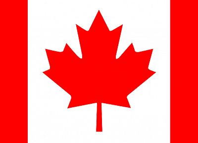 Canada, flags, Canadian flag - duplicate desktop wallpaper