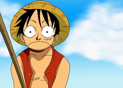 One Piece (anime), straw hat, Monkey D Luffy - random desktop wallpaper