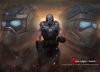 Gears of War, games - related desktop wallpaper