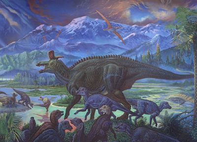 dinosaurs, ancient, prehistoric - desktop wallpaper