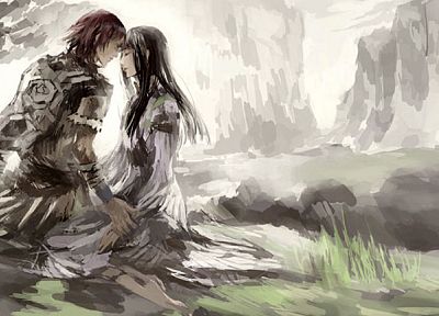 couple, Shadow of the Colossus, Wander (Character) - desktop wallpaper