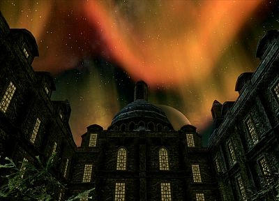 night, screenshots, Xbox 360, solitude, The Elder Scrolls V: Skyrim - duplicate desktop wallpaper