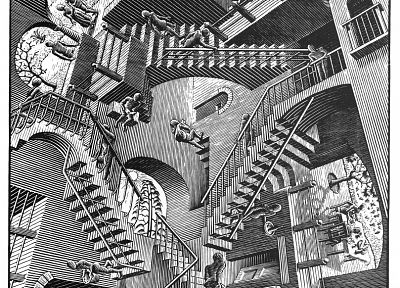 MC Escher - random desktop wallpaper