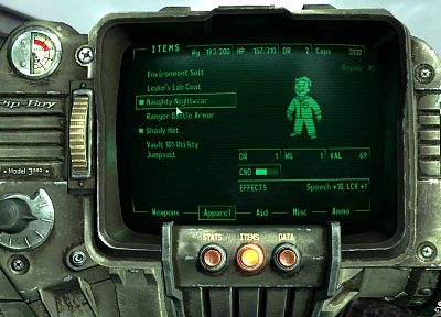 Fallout, pip boy - random desktop wallpaper