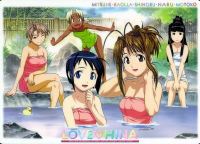 Love Hina, Narusegawa Naru, Kaolla Su - random desktop wallpaper
