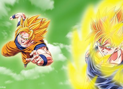 Son Goku, Dragon Ball Z, Super Saiyan - desktop wallpaper