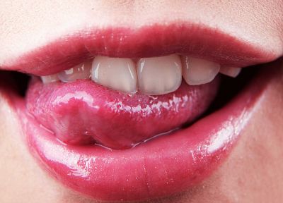 lips, tongue - desktop wallpaper