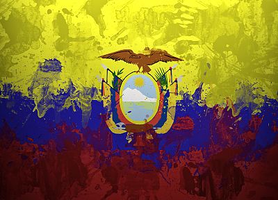flags, countries, Ecuador - random desktop wallpaper