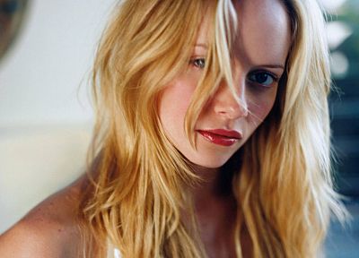 blondes, women, actress, Marley Shelton - desktop wallpaper