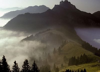 mountains, landscapes - duplicate desktop wallpaper