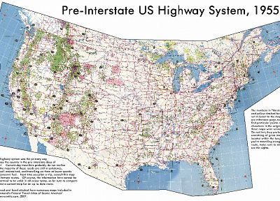 USA, maps - related desktop wallpaper
