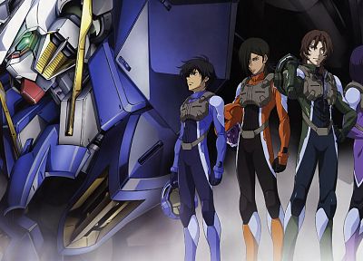 lockon stratos, Gundam 00, Tieria Erde, Setsuna F. Seiei, halleluja haptism - related desktop wallpaper